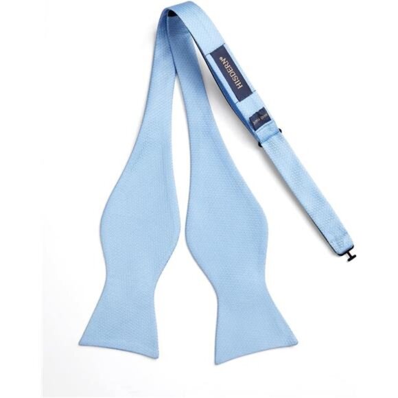 Bow Ties for Men E-01 Light Blue - Picture 3 of 6